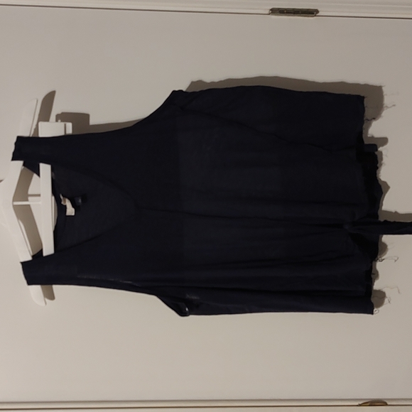L Navy Blue  top - Picture 1 of 1